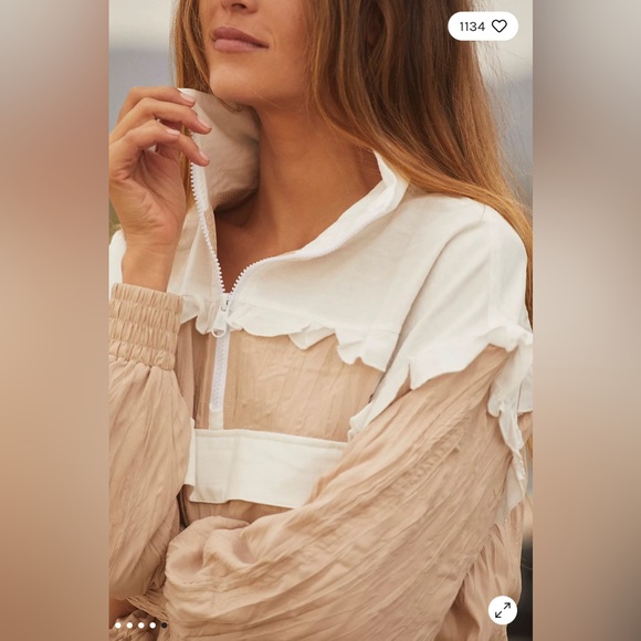 FREE PEOPLE Movement Lets Go Out Pullover Sz Small - Picture 12 of 13